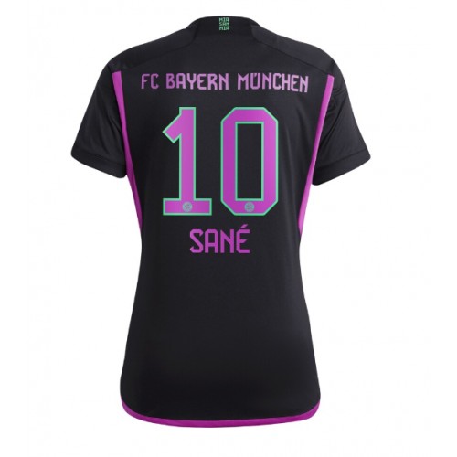 Maillot de foot Bayern Munich Leroy Sane #10 Extérieur Femmes 2023-24 Manches Courte